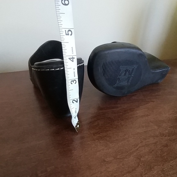 Cole Haan chocolate brown leather wedge - Picture 6 of 8